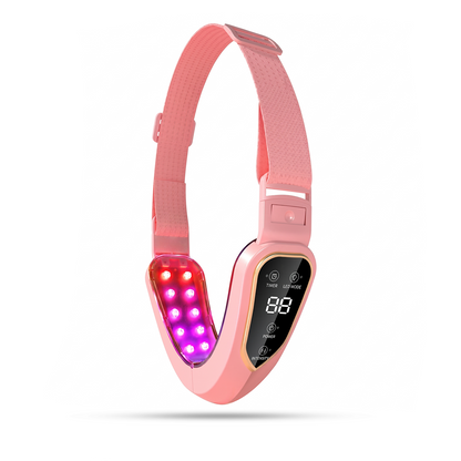 Smart 3D V-Face Sculptor Massager – LED Light Therapy Jawline Lifting Device